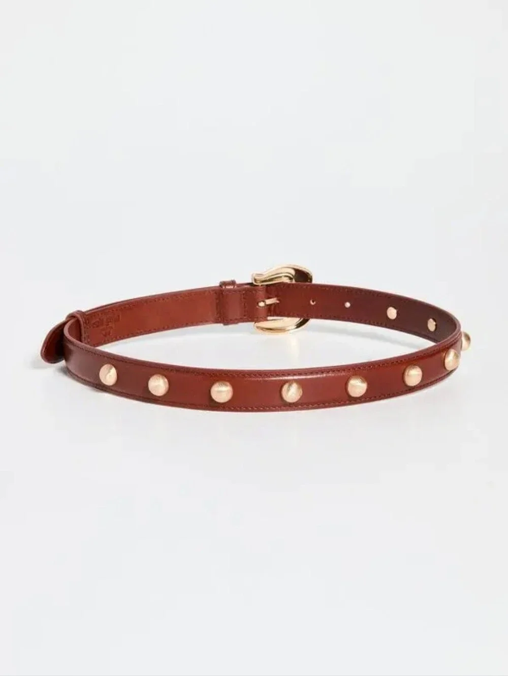 nwt cult gaia western leather belt, xs s